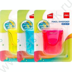 Точилка 2отв. пластик "U-touch" /ассорти | Фото 2