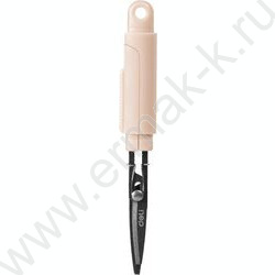 Ножницы 12,5см портативные EZ508 Linfini /розовые, блистер | Фото 1