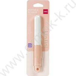 Ножницы 12,5см портативные EZ508 Linfini /розовые, блистер | Фото 2