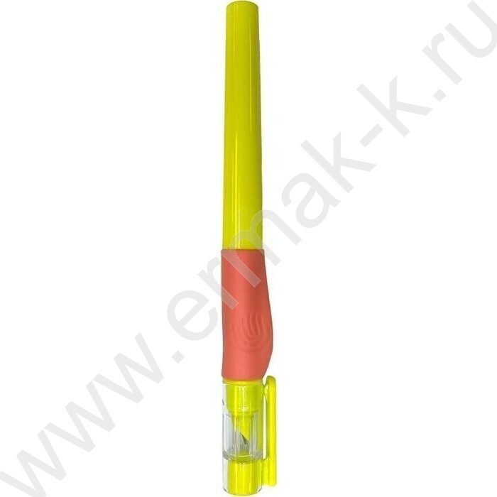 Ручка перьевая School. StydyPen /перо среднее F (Fine), 3-и баллончиками 0,8мл, желтый корпус | Фото 2