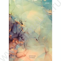 Зап. книжка 120л А4 тв.обл. "Мраморный узор" /глянец/ | Фото 1