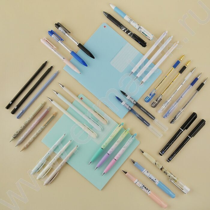 Ручка шар авт SlimClick.MILKY синяя 0,5мм | Фото 2