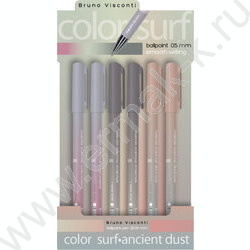 Ручка шар авт ColorSurf.Morandi синяя 0,5мм | Фото 4