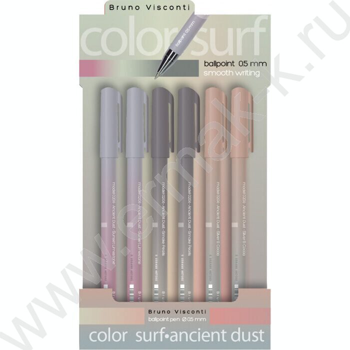 Ручка шар авт ColorSurf.Morandi синяя 0,5мм | Фото 4