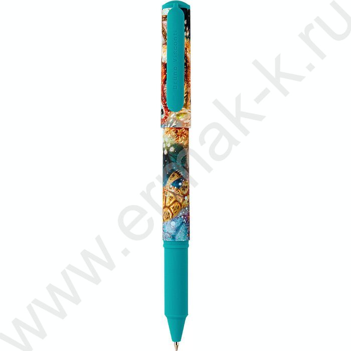 Ручка шар DreamWrite. Fauna синяя 0,7мм /корпус SOFT TOUCH,туба | Фото 1