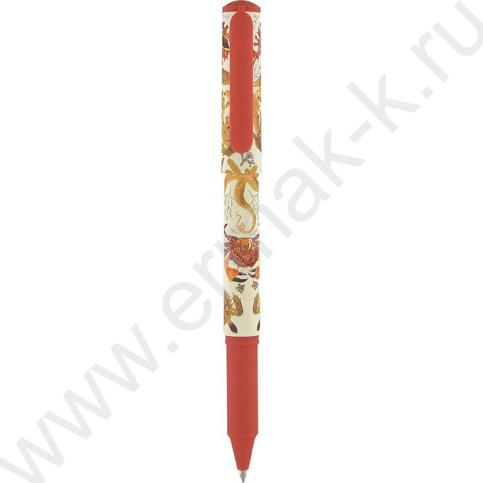 Ручка шар DreamWrite. Fauna синяя 0,7мм /корпус SOFT TOUCH,туба | Фото 6