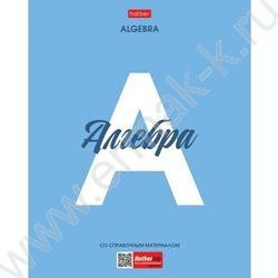 Тетрадь предметная 48л "Ничего лишнего" Алгебра /пл.обл./ | Фото 1