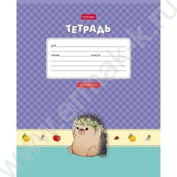 Тетрадь  12л клетка "Крошка Дик" /тиснение/ 5видов | Фото 3