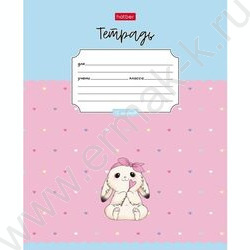 Тетрадь  12л клетка "Милашка Банни" 5видов | Фото 5