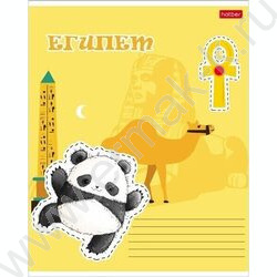 Тетрадь  24л клетка "Плюшевые панды" 5видов | Фото 2