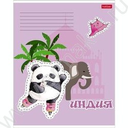 Тетрадь  24л клетка "Плюшевые панды" 5видов | Фото 3