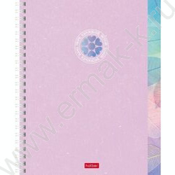 Тетрадь  48л клетка/спираль "Вдохновение вокруг" /тиснение /мат. лам. /4вида | Фото 3