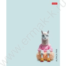 Тетрадь  48л клетка/пластик обл. "Alpaca fan" ассорти | Фото 2