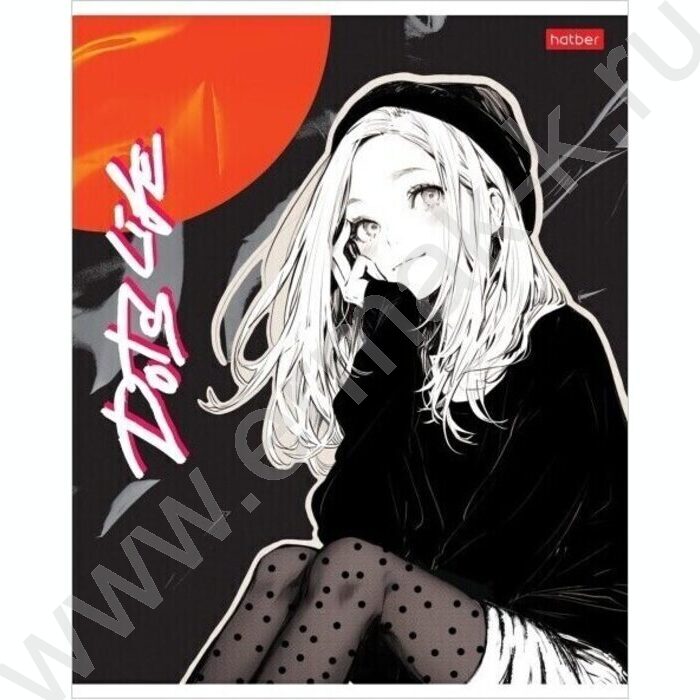 Тетрадь  48л клетка "Dots Life" /выб.лак/ 5видов | Фото 3