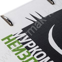 Тетрадь  80л клетка/кольца /смен.блок /мат.лам/  "Муркомания неизлечима- Проект Капланопись" | Фото 4