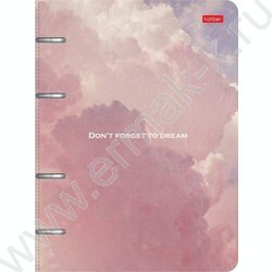Тетрадь  80л клетка/кольца /смен.блок /мат.лам/  "Dream" | Фото 1