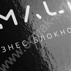 Бизнес-блокнот 200л А4 тв.обл "Минимализм в чёрном" /глянец/ | Фото 5