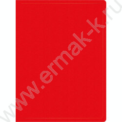 Папка  40 файлов красная /пластик 0.5мм | Фото 1
