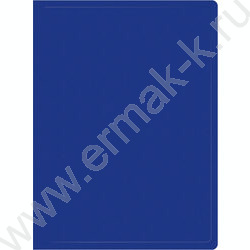 Папка  40 файлов синяя /пластик 0.5мм | Фото 1