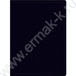 Папка  40 файлов черная /пластик 0.5мм | Фото 1