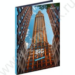 Зап. книжка  64л А6 тв.обл. "Здание большого города" /глянец | Фото 1