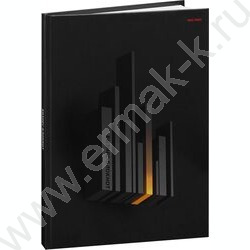 Бизнес-блокнот 120л А4 тв.обл "Чёрный и жёлтый" /глянец/ | Фото 1