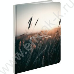 Бизнес-блокнот  80л А5 тв.обл "Колоски-1" /лён/ | Фото 1