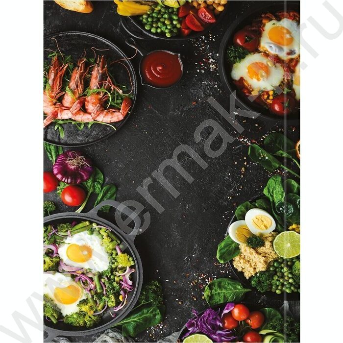 Книга д/записи кулинарных рецептов  80л А5 "Разнообразие блюд" | Фото 4