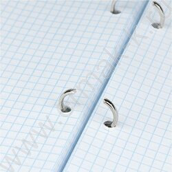 Тетрадь 120л А4 клетка/кольца "Тропические листья-5" | Фото 4