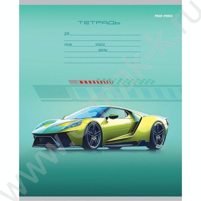 Тетрадь  12л линейка косая "Разные автомобили-12" 5видов | Фото 2