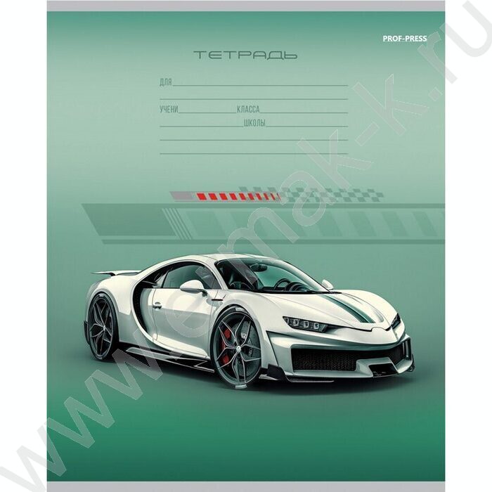 Тетрадь  12л линейка косая "Разные автомобили-12" 5видов | Фото 5