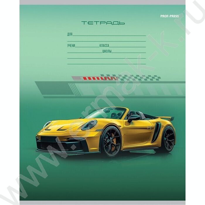 Тетрадь  12л линейка косая "Разные автомобили-12" 5видов | Фото 6