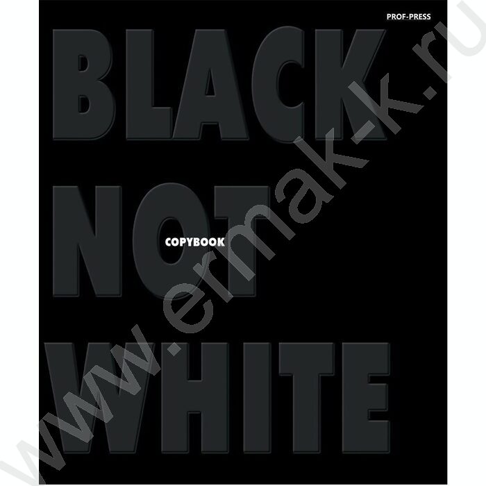 Тетрадь  48л клетка "No white" /мат.лам/выб.лак/ 5видов | Фото 3