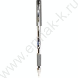 Ручка гелевая черная 0,55мм Executive SL /круглый корпус, резин.держатель/ | Фото 2