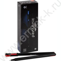 Ручка гелевая красная 0,6мм Pentonic | Фото 5