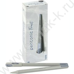 Ручка гелевая черная 0,6мм Pentonic Frost | Фото 5