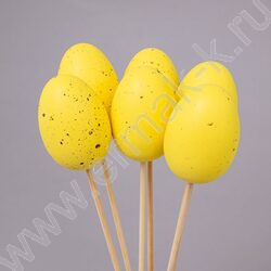 Яйца пасхальные на палочке 5см 6 шт/уп | Фото 2