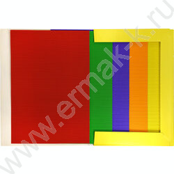 Картон цв. Гофриров. А4  5л/5цв Каляка Маляка | Фото 3