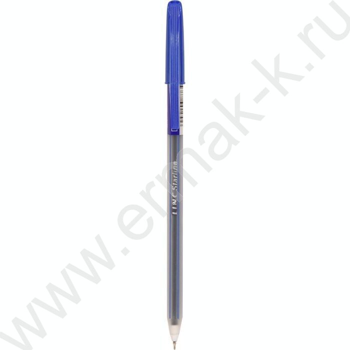 Ручка шар StarLine синяя 0,6мм /шестигранпый корпус | Фото 2