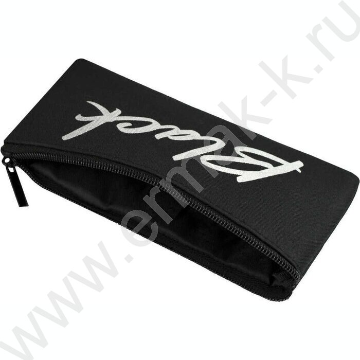 Пенал школьный полиэстер молния "Чёрный" | Фото 4