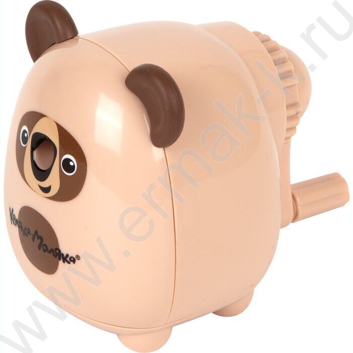 Точилка механическая 1отв. пластик/с контейнером/ "Мишка" /ассорти | Фото 1