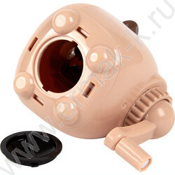 Точилка механическая 1отв. пластик/с контейнером/ "Мишка" /ассорти | Фото 4