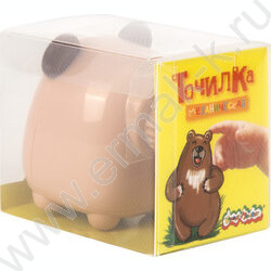 Точилка механическая 1отв. пластик/с контейнером/ "Мишка" /ассорти | Фото 6