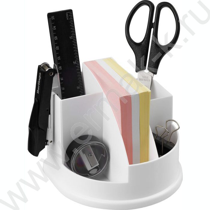 Подставка д/каранд. и ручек Авангард белая | Фото 7