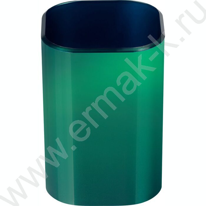 Стакан офисный квадратный "Фаворит" /зеленый "хамелеон" | Фото 2