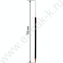 Стержень шар 152мм красный 1,0мм | Фото 3