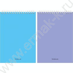 Блокнот  40л А5 спираль "Fresh line" ассорти | Фото 1