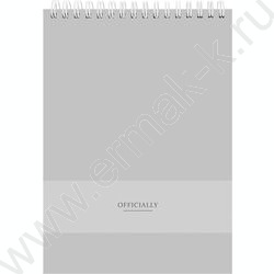 Блокнот  40л А5 спираль "Официальный стиль" ассорти | Фото 2