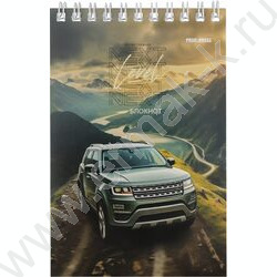 Блокнот  40л А6 спираль "Авто и природа" ассорти | Фото 3