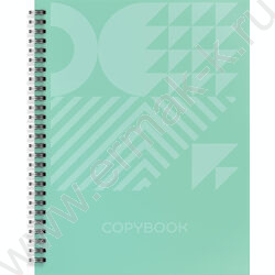 Тетрадь  48л А5+ клетка/спираль "Абстрактное мышление"  /мел. карт., лак /ассорти | Фото 4